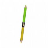 DUO LÁPIS NEON VERDE + AMARELO